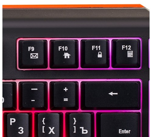 Клавиатура Оклик 710G BLACK DEATH черный/серый USB Multimedia for gamer LED Клавиатура Оклик 710G BLACK DEATH черный/серый USB Multimedia for gamer LED