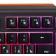 Клавиатура Оклик 710G BLACK DEATH черный/серый USB Multimedia for gamer LED