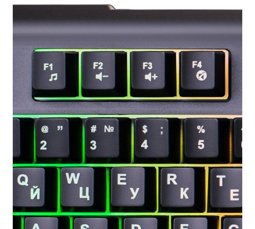Клавиатура Оклик 717G BLACK DEATH черный/серый USB Multimedia for gamer LED Клавиатура Оклик 717G BLACK DEATH черный/серый USB Multimedia for gamer LED