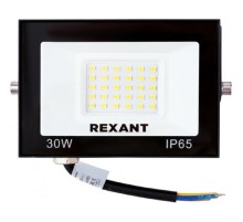 Rexant 605-032 Прожектор светодиодный СДО 30Вт 2400Лм 4000K нейтральный свет, черный корпус