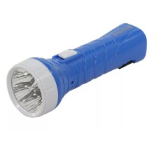 Smartbuy SBF-99-B Аккумуляторный Светодиодный фонарь 5 LED с прямой зарядкой синий