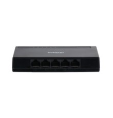 DAHUA DH-PFS3005-5GT-L 5-портовый гигабитный неуправляемый коммутатор, 5xRJ45 1Gb, коммутационная ёмкость 10 Гбит/с, передача пакетов 7.44 Мпак/с, таблица МАС-адресов 2K, пластик