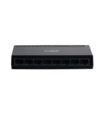 DAHUA DH-PFS3008-8GT-L 8-портовый гигабитный неуправляемый коммутатор, 8xRJ45 1Gb, коммутационная ёмкость 16 Гбит/с, передача пакетов 11.9 Мпак/с, таблица МАС-адресов 2K, пластик
