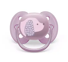 Пустышка ultra soft, собачка, 6-18 мес., 1 шт. Philips Пустышка ultra soft, собачка, 6-18 мес., 1 шт. (SCF092/05)