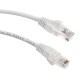 Патч-корд Lanmaster LAN-PC45/U5E-5.0-WH вилка RJ-45-вилка RJ-45 кат.5е 5м белый LSZH (уп.:1шт)