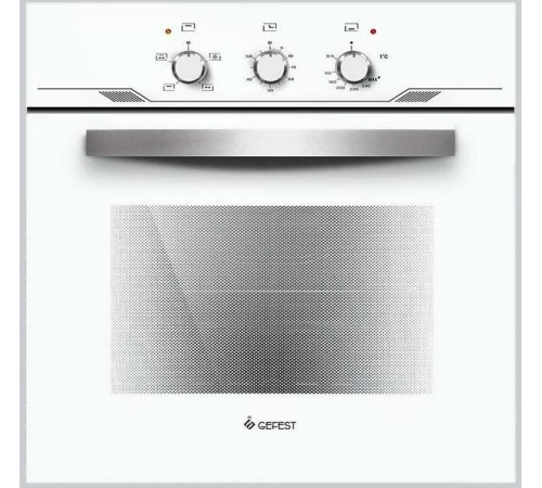 Духовой шкаф Газовый Gefest ДГЭ 621-01 Б белый Духовой шкаф Газовый Gefest ДГЭ 621-01 Б белый
