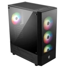 Корпус MidiTower MSI MAG FORGE 112R (ATX, 2xUSB 3.2, 4x120mm ARGB Fan, Front metal MESH, TG) (306-7G16X23-809)