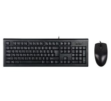 Клавиатура + мышь A4Tech KR-8520D клав:черный мышь:черный USB