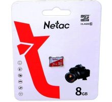 Флеш карта MicroSDHC 8Gb Netac P500 ECO без адаптера (NT02P500ECO-008G-S)