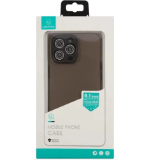 Чехол (клип-кейс) для Apple iPhone 13 Pro Usams US-BH778 черный (матовый) (УТ000028076)
