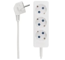 Rexant 13-4006 Удлинитель STANDARD 3 гнезда, 1,5м, 2х1,0мм?, б/з, белый