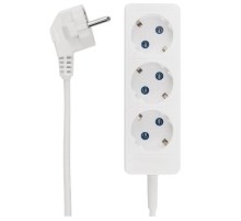 Rexant 13-4007 Удлинитель STANDARD 3 гнезда, 3м, 2х1,0мм?, б/з, белый