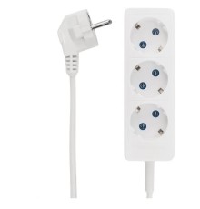 Rexant 13-4010 Удлинитель STANDARD 3 гнезда, 3м, 3х1,0мм?, с/з, белый