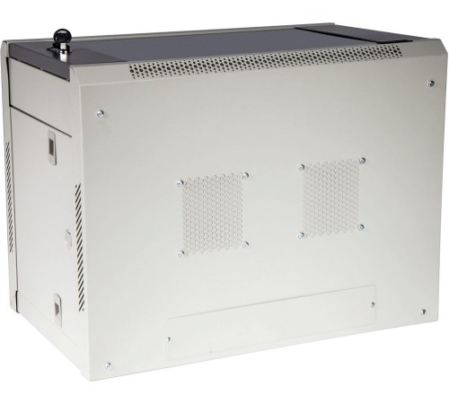 Шкаф коммутационный Lanmaster TWT-CBWPG-9U-6X6-GY 9U 600x600мм пер.дв.стекл 60кг серый Шкаф коммутационный Lanmaster TWT-CBWPG-9U-6X6-GY 9U 600x600мм пер.дв.стекл 60кг серый