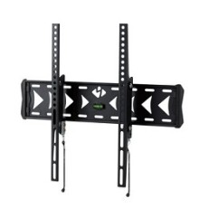 Кронштейн для ТВ KROMAX FLAT-4 black (max VESA 400x400 мм., настенный, наклонный, 22"-65", max 55 кг) (26010)