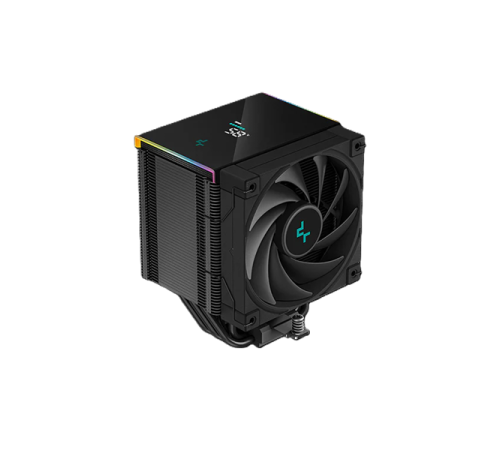 Кулер для процессора DEEPCOOL AK500 DIGITAL LGA20XX/1700/1200/115X/AM5/AM4 (9шт/кор, TDP 240W, PWM, Fan 120mm, 5 тепл. трубок, Copper Base, черный) RET (AK500 DIGITAL) Кулер для процессора DEEPCOOL AK500 DIGITAL LGA20XX/1700/1200/115X/AM5/AM4 (9шт/кор, TDP 240W, PWM, Fan 120mm, 5 тепл. трубок, Copper Base, черный) RET (AK500 DIGITAL)
