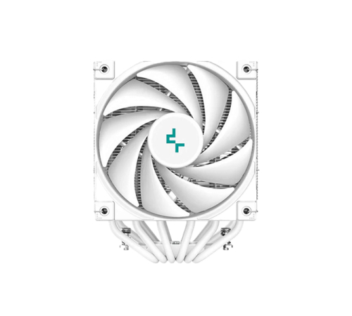 Кулер для процессора DEEPCOOL AK620 DIGITAL WH LGA20XX/1700/1200/115X/AM5/AM4 (8шт/кор, TDP 260W, PWM, DUAL Fan 120mm, 6 тепл. трубок, ARGB, белый) RET (AK620 DIGITAL WH) Кулер для процессора DEEPCOOL AK620 DIGITAL WH LGA20XX/1700/1200/115X/AM5/AM4 (8шт/кор, TDP 260W, PWM, DUAL Fan 120mm, 6 тепл. трубок, ARGB, белый) RET (AK620 DIGITAL WH)