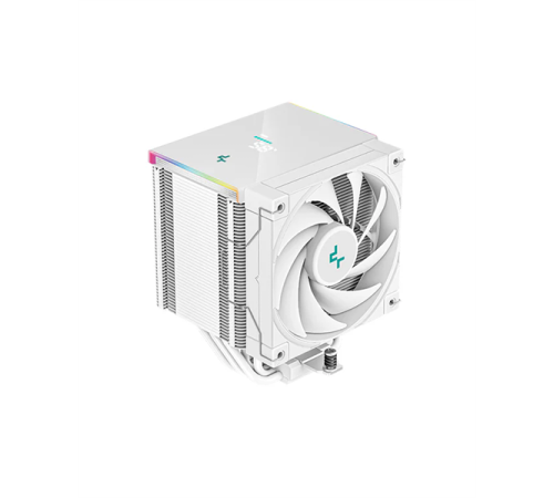 Кулер для процессора DEEPCOOL AK500 DIGITAL WH LGA20XX/1700/1200/115X/AM5/AM4 (9шт/кор, TDP 240W, PWM, Fan 120mm, 5 тепл. трубок, Copper Base, белый) RET (AK500 DIGITAL WH) Кулер для процессора DEEPCOOL AK500 DIGITAL WH LGA20XX/1700/1200/115X/AM5/AM4 (9шт/кор, TDP 240W, PWM, Fan 120mm, 5 тепл. трубок, Copper Base, белый) RET (AK500 DIGITAL WH)