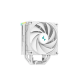 Кулер для процессора DEEPCOOL AK400 DIGITAL WH LGA1700/1200/115X/AM5/AM4 (18шт/кор, TDP 260W, PWM, Fan 120mm, 4 тепл. трубки, ARGB, белый) RET (AK400 DIGITAL WH)
