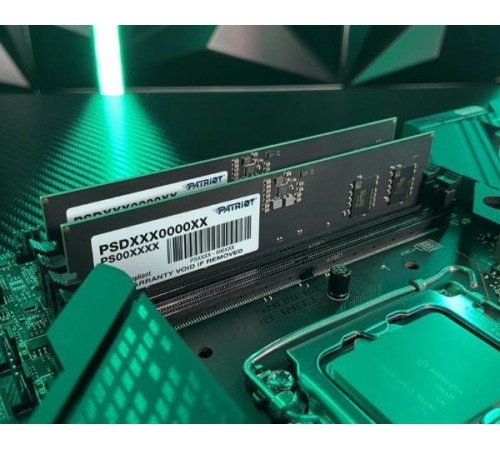 Память DDR5 16Gb 4800MHz Patriot PSD516G560081 Signature RTL PC5-38400 CL40 DIMM ECC 288-pin 1.1В single rank
