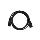 VCOM CE001-CU0.75-1.8 Кабель монитор - компьютер 220V (UPS -> устройство) VCOM <VDE> 3G*0.75mm (CE001-CU)1.8м