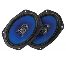 Колонки автомобильные Digma DCA-K693 (без решетки) 280Вт 90дБ 4Ом 15x23см (6x9дюйм) (ком.:2кол.) коаксиальные трехполосные