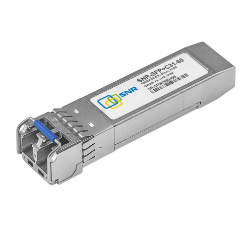 Модуль SFP+ CWDM оптический, дальность до 60км (23dB), 1310нм
