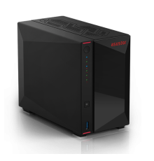 Cетевое хранилище ASUSTOR AS5402T 2-Bay NAS/Media player/Intel Celeron N5105 2.0GHz up to 2.9GHz, 4GB SO-DIMM DDR4, noHDD(HDD,SSD),/2x 2,5Gb (LAN)/3xUSB3.2,HDMI; 90IX01R1-BW3S20 (AS5402T)