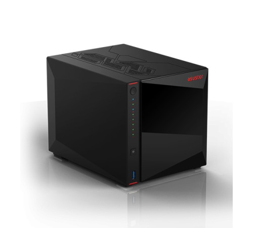 Cетевое хранилище ASUSTOR AS5404T 2-Bay NAS/Media player/Intel Celeron N5105 2.0GHz up to 2.9GHz, 4GB SO-DIMM DDR4, noHDD(HDD,SSD),/2x 2,5Gb (LAN)/3xUSB3.2,HDMI; 90IX01R1-BW3S40 (AS5404T)