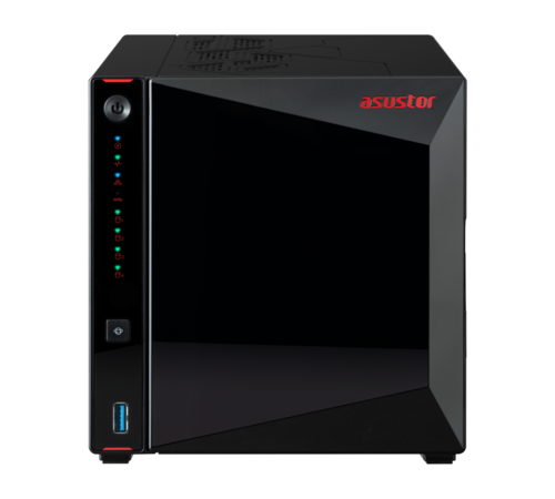 Cетевое хранилище ASUSTOR AS5404T 2-Bay NAS/Media player/Intel Celeron N5105 2.0GHz up to 2.9GHz, 4GB SO-DIMM DDR4, noHDD(HDD,SSD),/2x 2,5Gb (LAN)/3xUSB3.2,HDMI; 90IX01R1-BW3S40 (AS5404T)