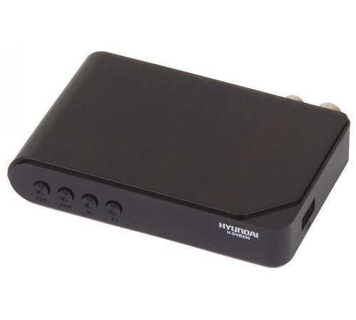 Ресивер DVB-T2 Hyundai H-DVB200 черный