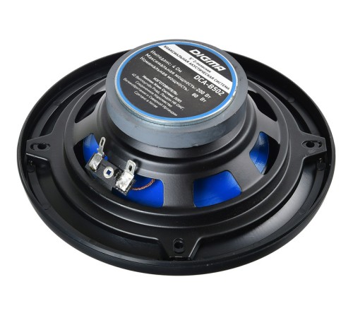 Колонки автомобильные Digma DCA-B502 200Вт 90дБ 4Ом 13см (5дюйм) (ком.:2кол.) коаксиальные двухполосные Колонки автомобильные Digma DCA-B502 200Вт 90дБ 4Ом 13см (5дюйм) (ком.:2кол.) коаксиальные двухполосные