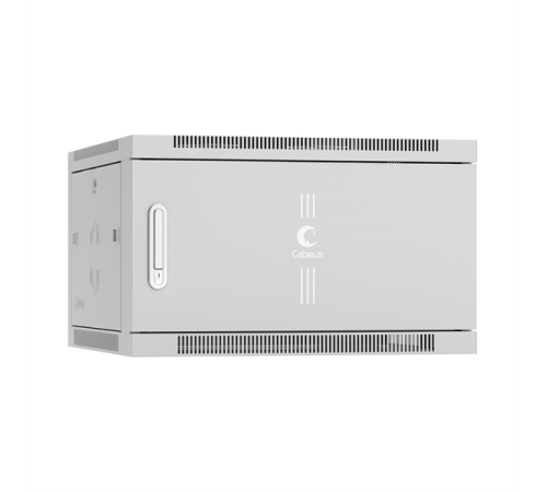 Cabeus SH-05F-6U60/35m Шкаф телекоммуникационный настенный 19" 6U 600x350x368mm (ШхГхВ) дверь металл, цвет серый (RAL 7035) (SH-05F-6U60/35m) Cabeus SH-05F-6U60/35m Шкаф телекоммуникационный настенный 19" 6U 600x350x368mm (ШхГхВ) дверь металл, цвет серый (RAL 7035) (SH-05F-6U60/35m)