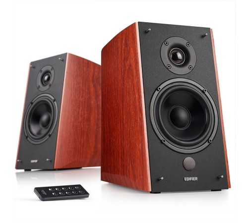 Колонки Edifier R2000DB 2.0 темное дерево 120Вт BT