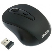 Мышь MROP-05U BLACK Dialog Pointer RF 2.4G Optical - 3 кнопки + ролик прокрутки, USB, черная