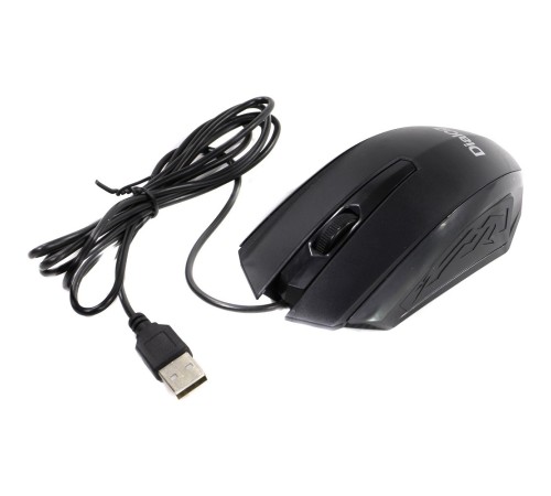 Мышь MOC-19U Dialog Comfort Optical - 3 кнопки + ролик прокрутки, USB