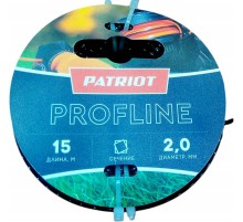 Леска для садовых триммеров Patriot Profline d=2.0мм L=15м (805402201)