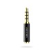 Переходник Vention Jack 2.5 mm F/3.5mm M Vention micro jack 2.5 mm (f) - mini jack 3.5 mm (m) (BFBB0)