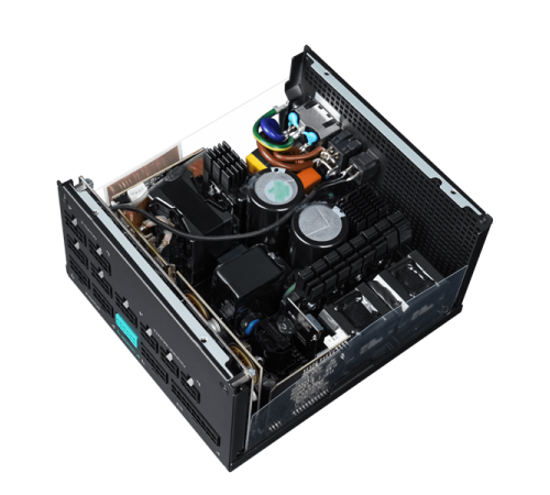 Блок питания Deepcool PX1300P (ATX 3.0, 1300W, Full Cable Management, PWM 120mm fan, Active PFC, 80+ PLATINUM, Gen5 PCIe) RET (PX1300P)