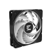 Вентилятор для корпуса ZALMAN ZM-AF120 ARGB BLACK, 120x120x25mm, 4-PIN PWM, 600-2000 RPM, 29,7 DBA MAX, HYDRO BEARING (ZM-AF120 ARGB BLACK)