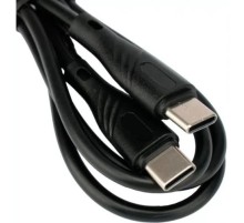 Кабель USB2.0 Cablexpert Type-C/Type-C, Classic 0.1, 3A, 60Вт, PD/QC3.0, медь, 1м, черный, коробка