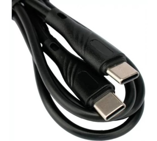 Кабель USB2.0 Cablexpert Type-C/Type-C, Classic 0.1, 3A, 60Вт, PD/QC3.0, медь, 1м, черный, коробка Кабель USB2.0 Cablexpert Type-C/Type-C, Classic 0.1, 3A, 60Вт, PD/QC3.0, медь, 1м, черный, коробка