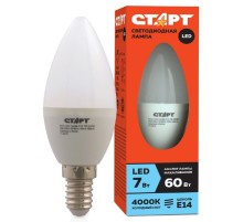 СТАРТ (4670012296171) Светодиодная лампа ECO LEDCandleE14 7W 40 10/100