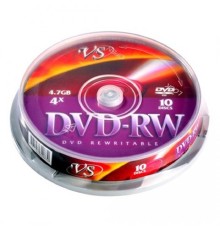 Диски VS DVD-RW 4,7 GB 4x CB/10