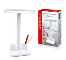 Ultraflash UF-814 C01 белый (Led, светильник настольный, 9Вт, аккум., димм., смена цвет.темп.)