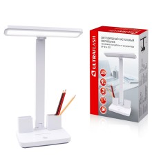 Ultraflash UF-814 C01 белый (Led, светильник настольный, 9Вт, аккум., димм., смена цвет.темп.)