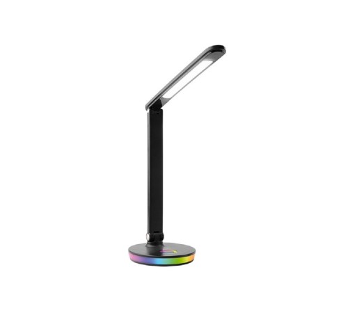 Ultraflash UF-822 C02 черный (Led, светильник настольный, 7Вт, димм., 3 цвет.темп., RGB ночник)