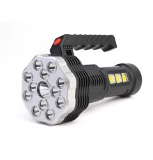 Ultraflash LED51537  (фонарь акк 4В, черн., 16LED, 3 Вт, 4 реж, Micro USB, бокс)