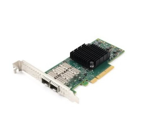 Сетевой адаптер Mellanox ConnectX-4 Lx EN network interface card, 25GbE dual-port SFP28, PCIe3.0 x8, UEFI Enabled, tall bracket, 1 year (MCX4121A-ACUT)
