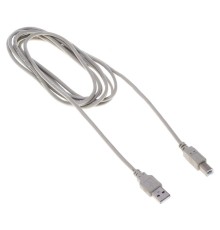 Кабель Buro BHP RET USB_BM30 USB A(m) USB B(m) 3м серый блистер